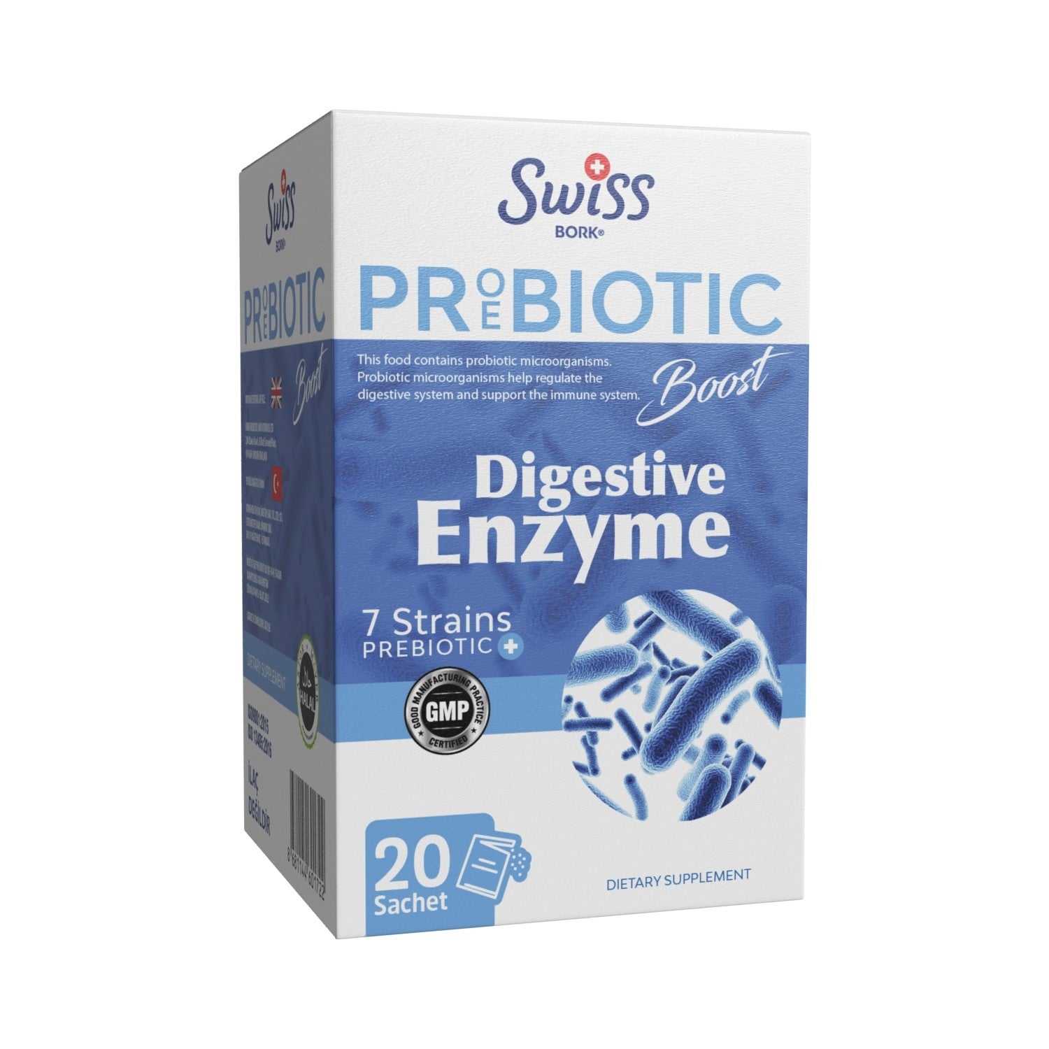 Swiss Bork Digestive Enzyme Boost 20 Şase (YENİ)