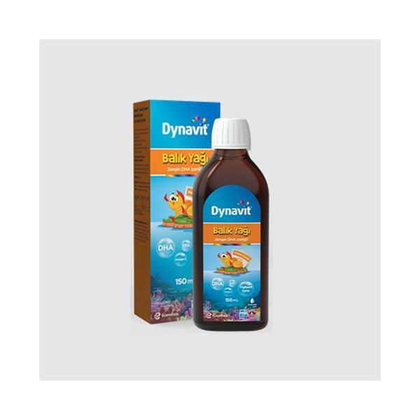 Dynavit Portakal Aromalı Balık Yağı 150 ml - Farmareyon