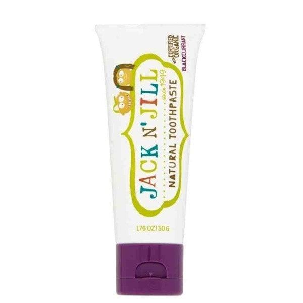 Jack and Jill Natural Toothpaste Blackcurrant 50 gr ( Frenk Üzümü Aromalı Diş Macunu ) - Farmareyon