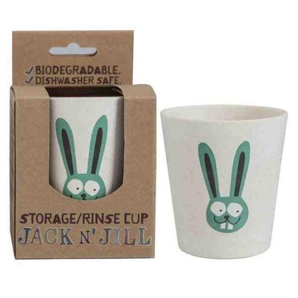 Jack and Jill Storage-Rinse Cup Bunny ( Doğal Saklama Bardağı ) - Farmareyon