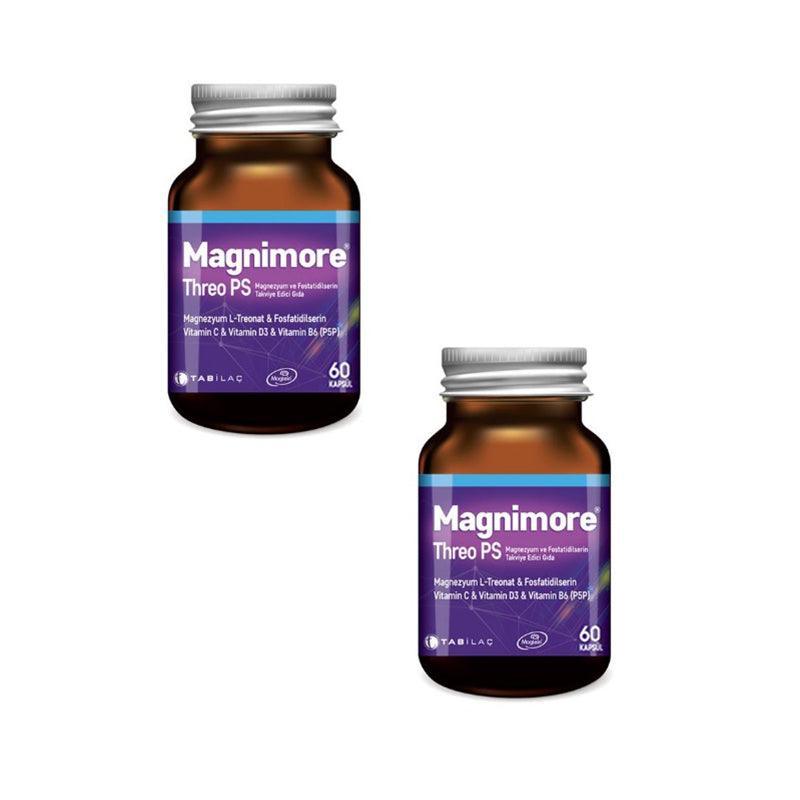 Magnimore Threo PS Magnezyum ve Fostatidilserin 60+60 Kapsül - Farmareyon