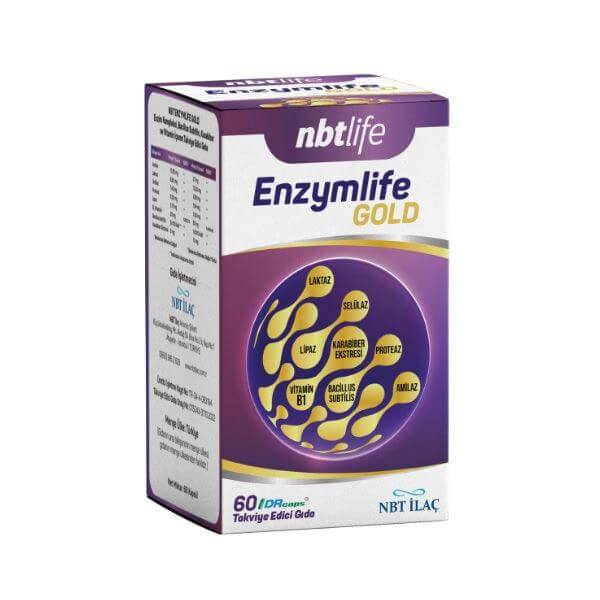 Nbtlife Enzymlife GOLD 60 Kapsül - Farmareyon