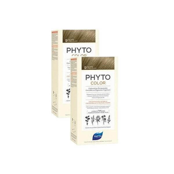 Phyto Phytocolor Bitkisel Saç Boyası 9 - Koyu Kumral ( 2'li Kofre) - Farmareyon