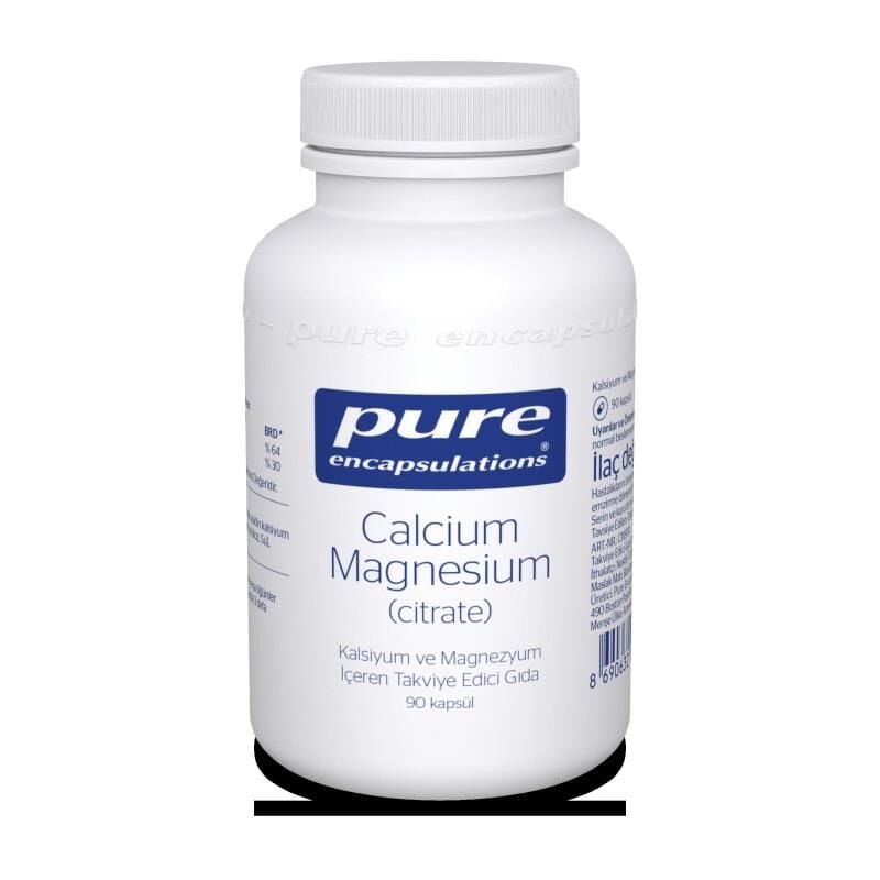 Pure Calcium Magnesium 90 Kapsül