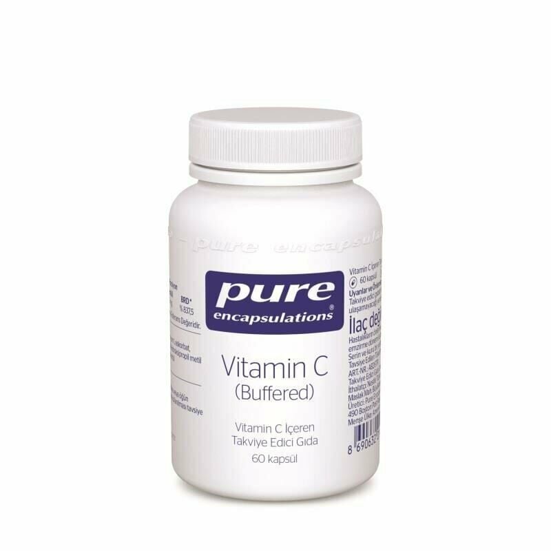 Pure Vitamin C Buffered 60 Kapsül
