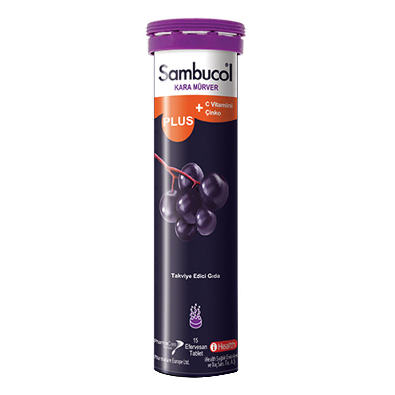 Sambucol Plus 15 Efervesan Tb (Kara Mürver Ekstresi)