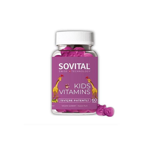 Sovital Kids Vitamins 60 Gummies - Farmareyon
