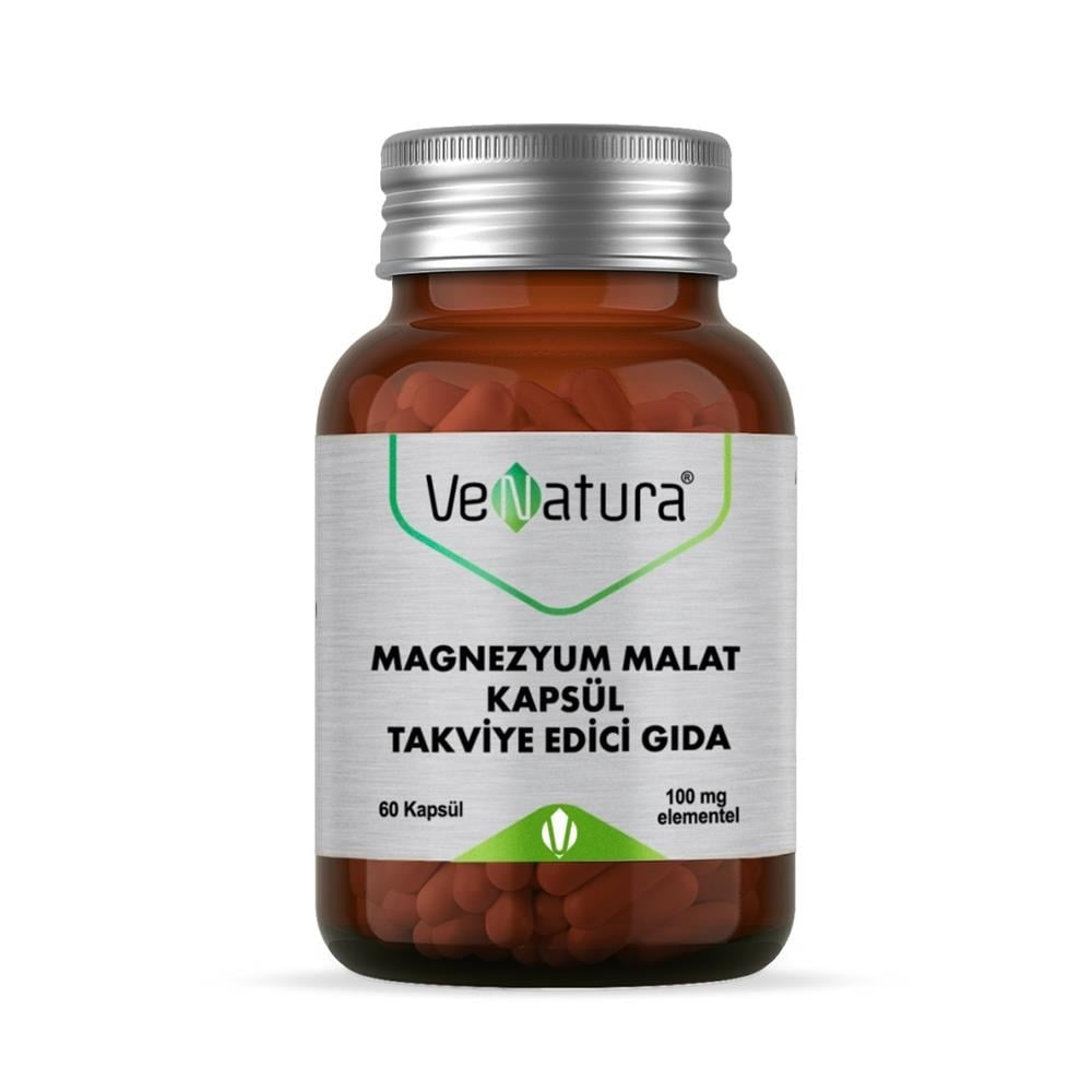 VeNatura Magnezyum Malat 100 mg 60 Kapsül