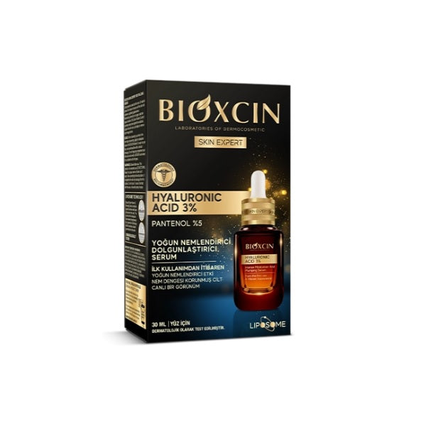 Bioxcin Hyaluronic Acid 3% Yoğun Nemlendirici Dolgunlaştırıcı Serum 30 ml