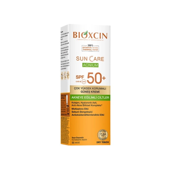 Bioxcin Sun Care Akneye Eğilimli Ciltler İçin SPF50+ Güneş Kremi 50 ml