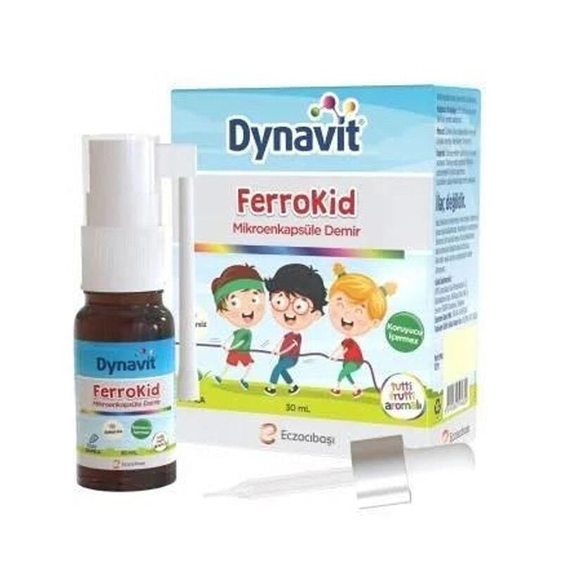 Dynavit FerroKid Damla Takviye Edici Gıda 30 ml