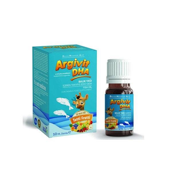 Argivit DHA Balık Yağı İçeren Takviye Edici Gıda 10 ml