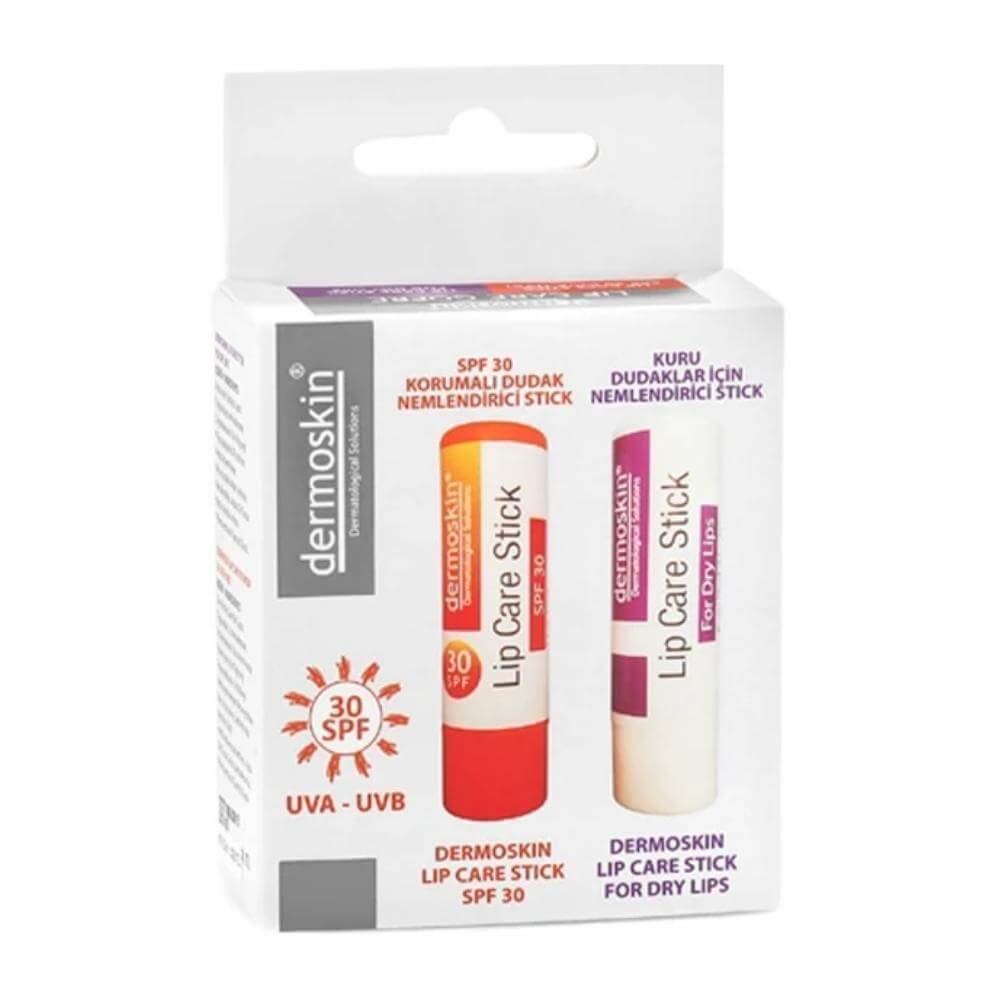 Dermoskin Lipcare Stick - Lipcare Stick Spf 30 Kofre - Farmareyon