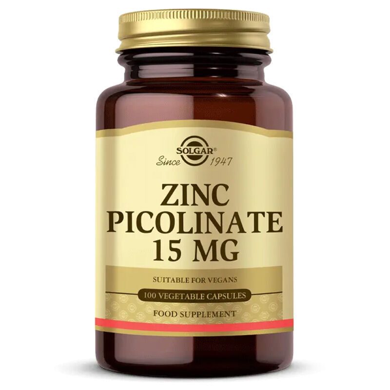Solgar Zinc Picolinate 15 mg 100 Tablet