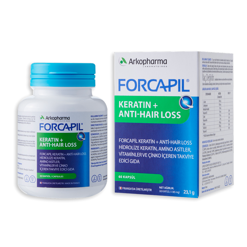 Arkopharma Forcapil Keratin & Anti Hair Loss 60 Capsules