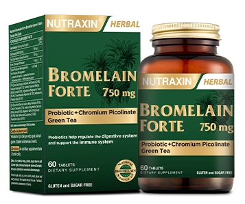 Nutraxin Bromelain Forte 750 mg 60 Tablet