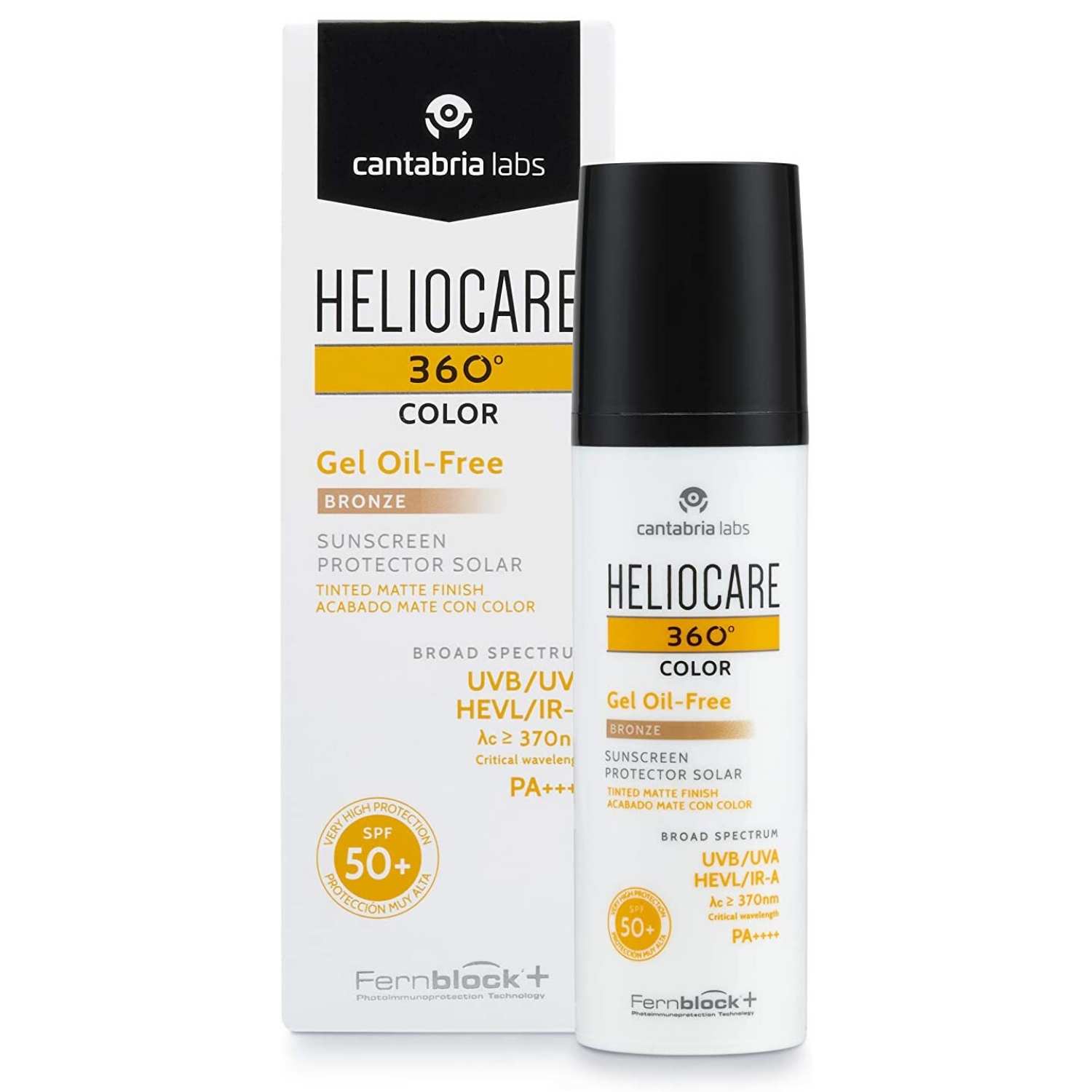 Heliocare 360 Gel Oil Free SPF50 50 ml (Bronze)