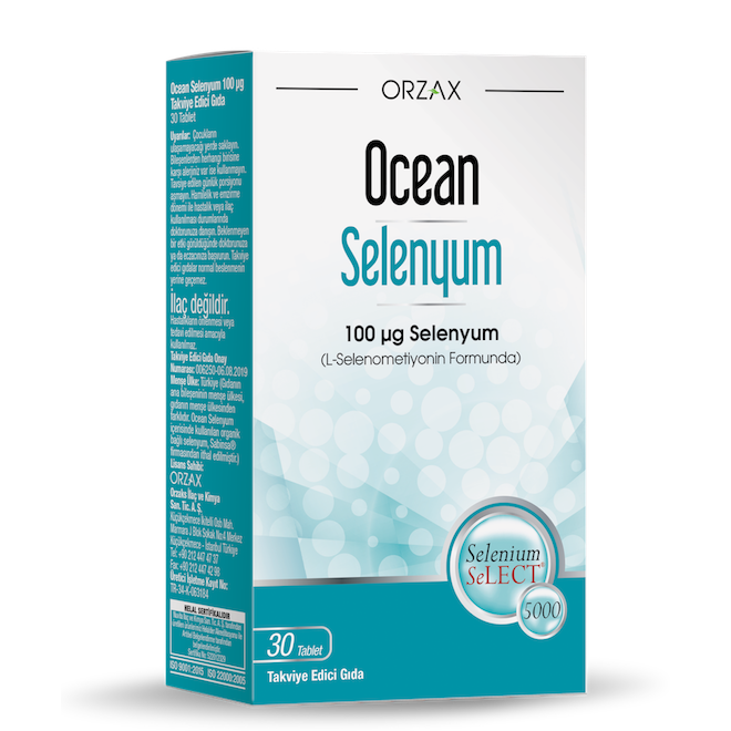 Ocean Selenyum 100 Mcg 30 Tablet