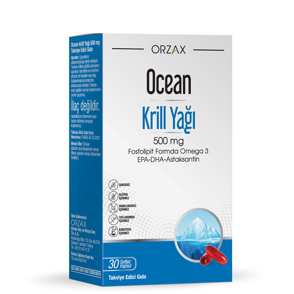 Ocean Krill Oil 30 Kapsül