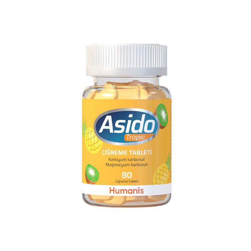 Asido TROPIC 80 Çiğneme Tableti - Farmareyon