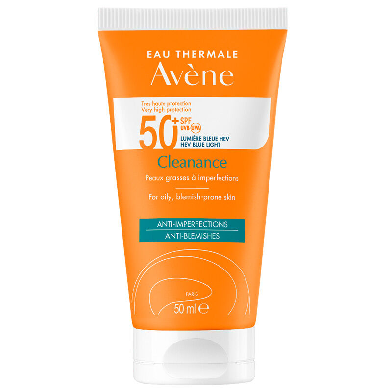 Avene Solaire Cleanance SPF 50+ Yağlı Ciltler için Güneş Koruyucu 50 ml ( Yeni )