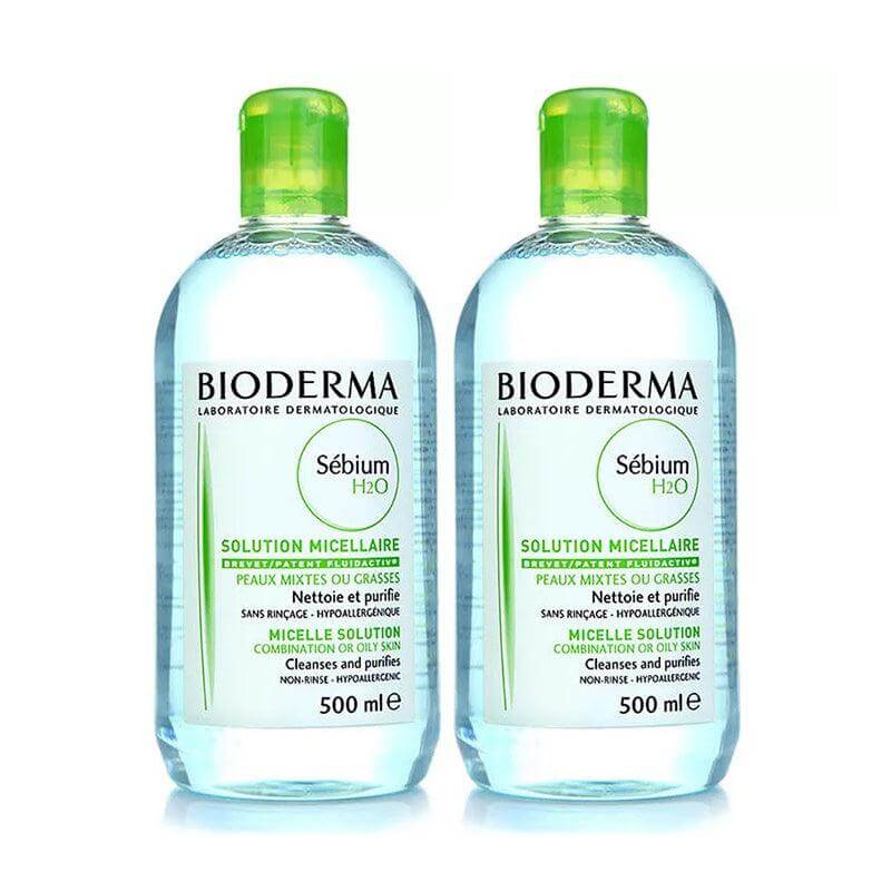 Bioderma Sebium H2O İkili Paket 500 ml + 500 ml - Farmareyon