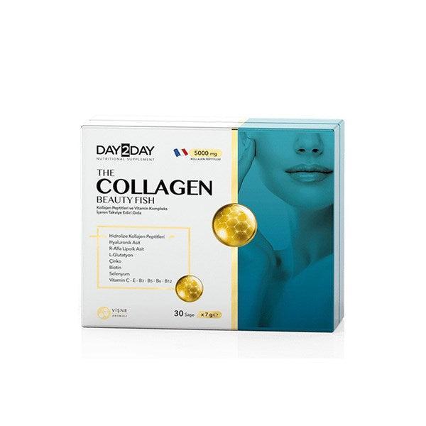 Day2Day The Collagen Beauty Fish Kollajen 30 Saşe x 7 gr - Farmareyon