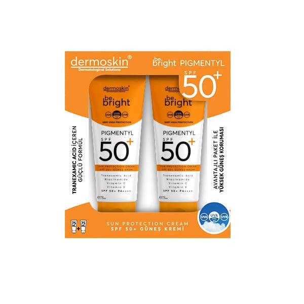 Dermoskin Be Bright Pigmentyl Sun Protection SPF50+ 75+75 ml - Farmareyon