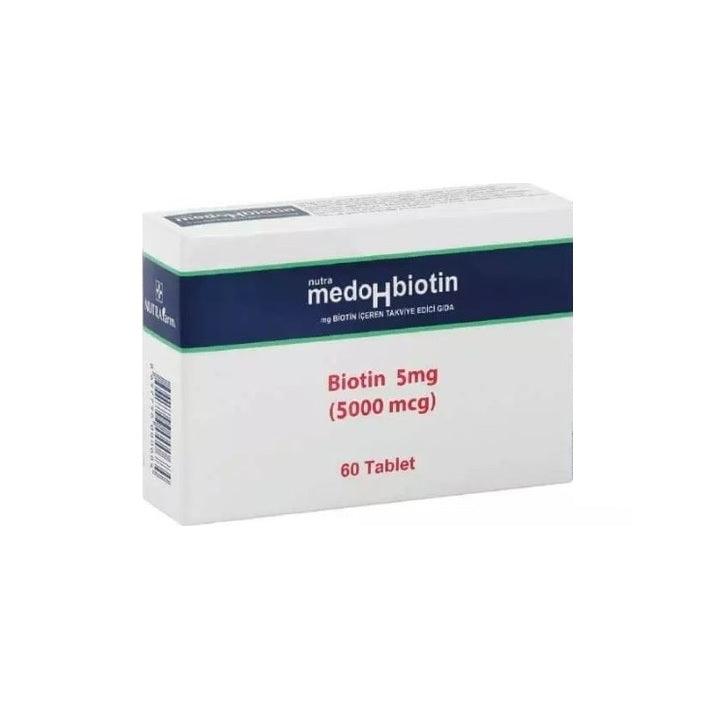 Dermoskin Medohbiotin 5 mg 60 Tablet - Farmareyon