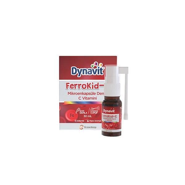 Dynavit FerroKid-C Mikroenkapsüle Demir C Vitamini 30 ml Damla - Farmareyon