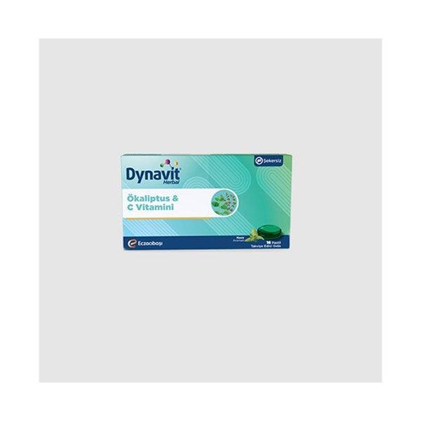 Dynavit Herbal Okaliptüs C Vitamini 16 Pastil - Farmareyon