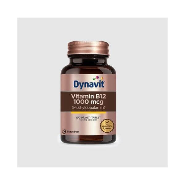 Dynavit Vitamin B12 1000mcg 100 DilAltı Tableti - Farmareyon