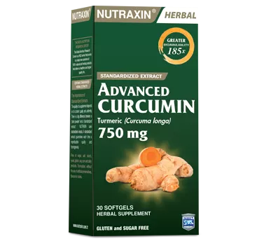 Nutraxin Advanced Curcumin 750 mg 30 Yumuşak Kapsül