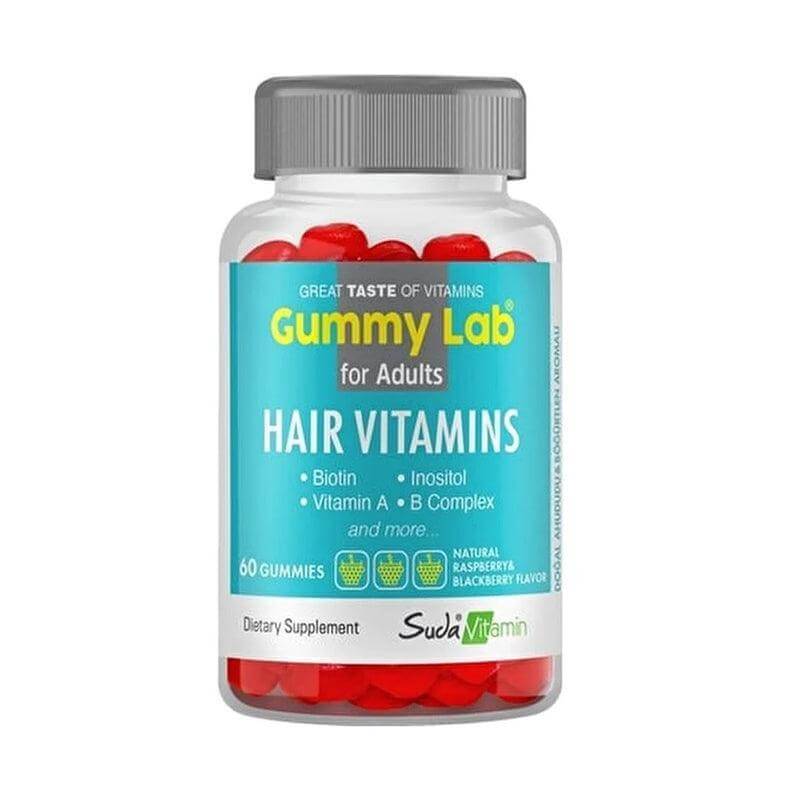 Gummy Lab Hair Vitamins 60 Gummies - Farmareyon