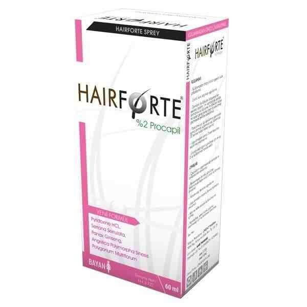 Hair Forte Bayan Sprey %2 Procapil - Saç Dökülmesine Karşı - Farmareyon