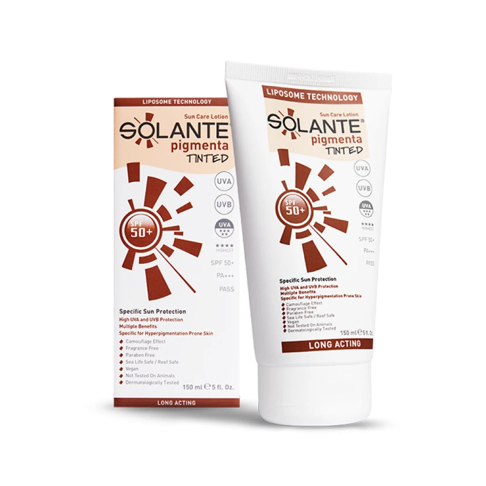 Solante pigmenta tinted SPF 50+ Losyon 150 ml