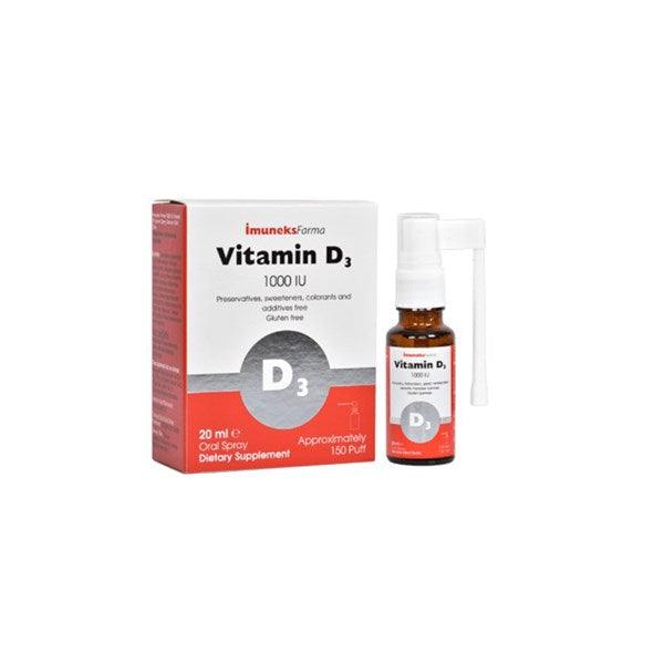 İmuneks Farma İmuneks Vitamin D3 1000 IU 20 ml - Farmareyon