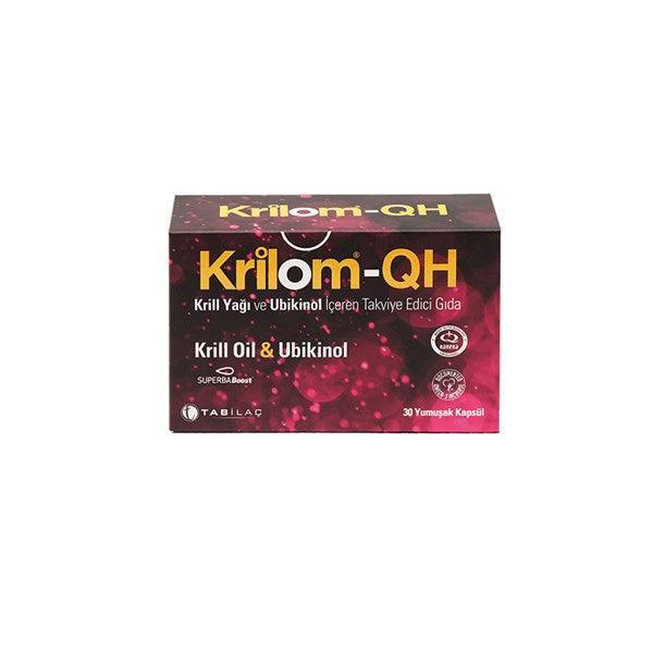 Krilom-QH Krill Oil &amp; Ubikinol 30 Yumuşak Kapsül - Farmareyon