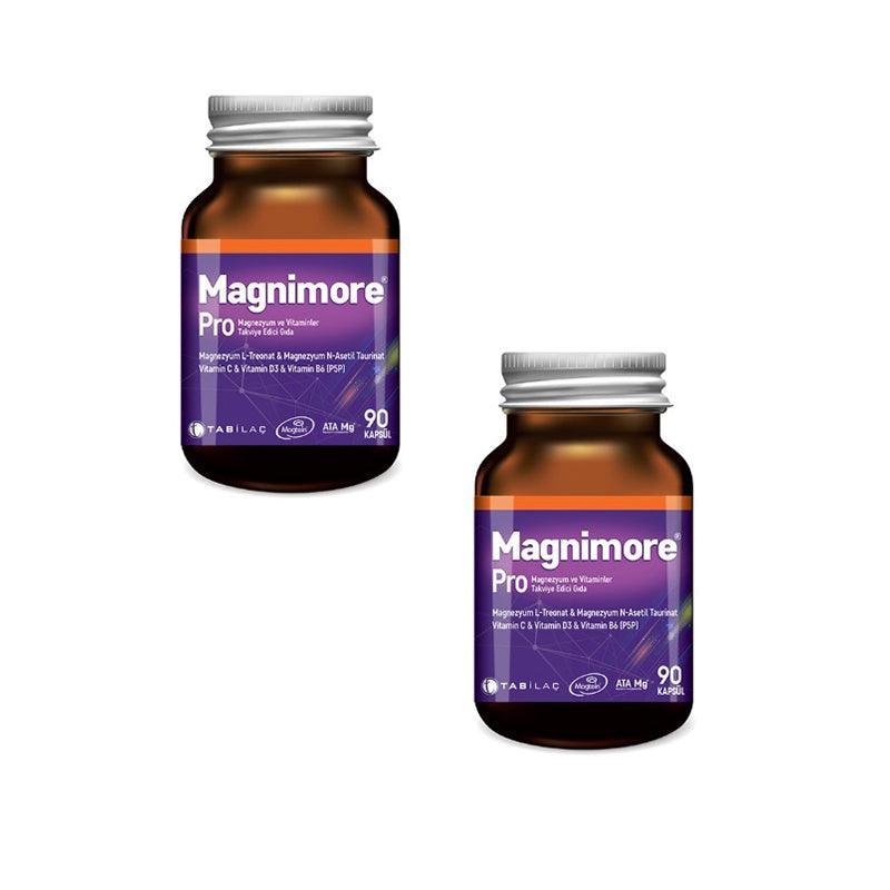 Magnimore Pro Magnezyum ve Vitaminler 90+90 Kapsül - Farmareyon