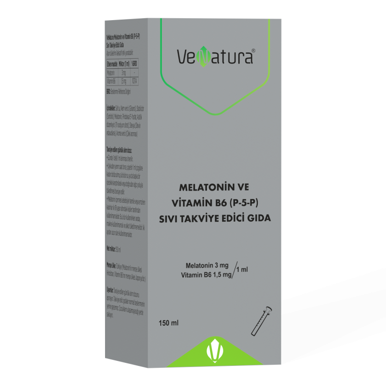 VeNatura Melatonin ve Vitamin B6 (P-5-P) 150 ml