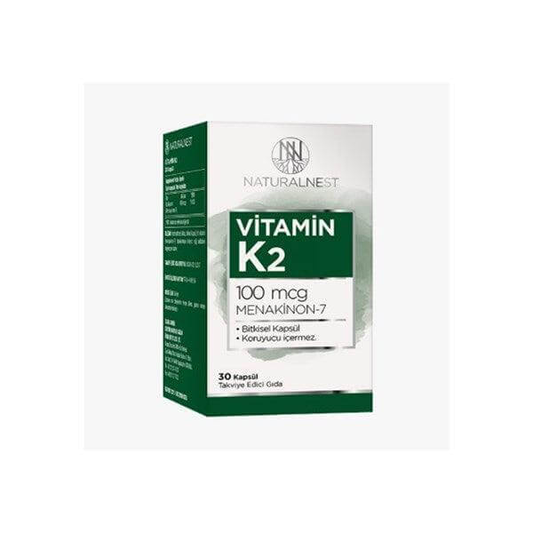 Naturalnest Vitamin K2 30 Kapsül - Farmareyon
