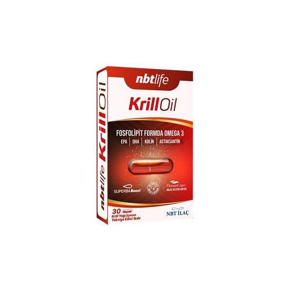 Nbtlife Krill Oil Fosfolipit Formda Omega 3 30 Kapsül - Farmareyon