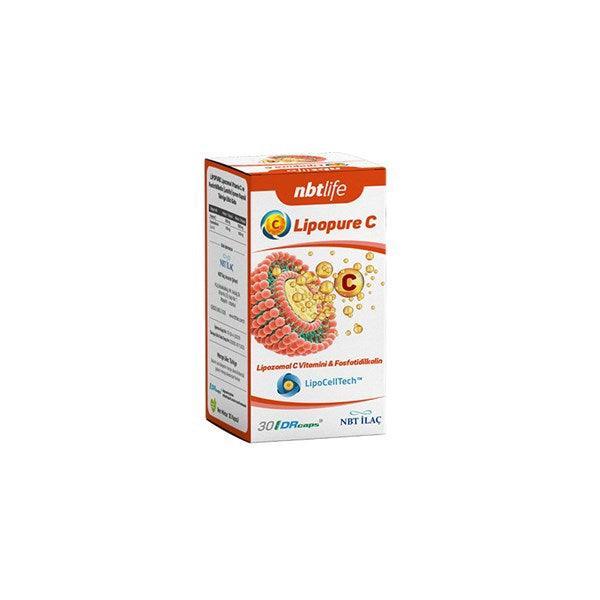 NbtLife Lipopure C Vitamini 30 Kapsül - Farmareyon