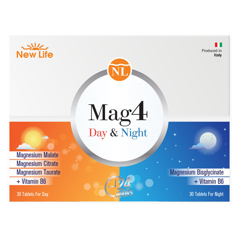 New Life Mag4 Day & Night 60 Tablet