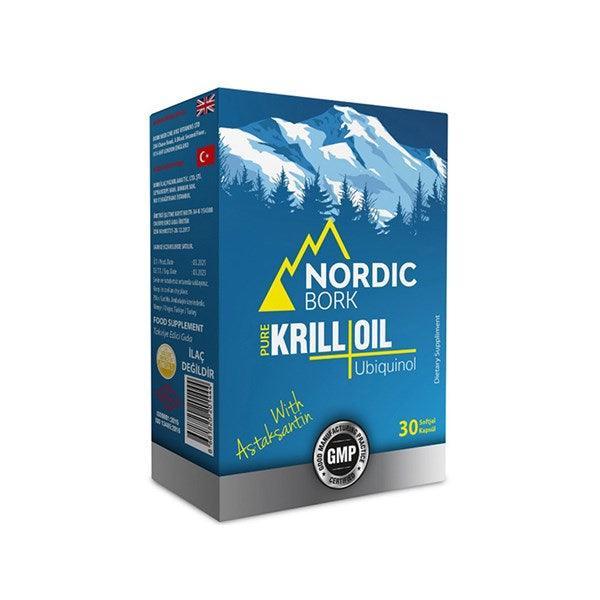 Nordic Bork Pure Krill Oil With Q10 30 Softgel Kapsül - Farmareyon