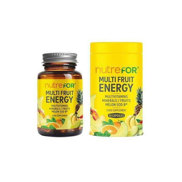 Nutrefor Multi Fruit Energy 30 Kapsül - Farmareyon
