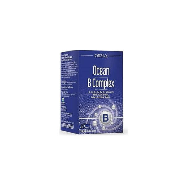 Ocean B Complex Takviye Edici Gıda 50 Kapsül - Farmareyon
