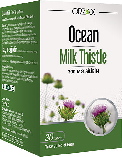 Ocean Milk Thistle Takviye Edici Gıda 30 Tablet
