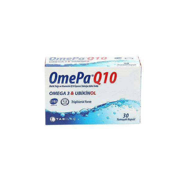 Omepa-Q10 Omega3 Ubiquinol 30 Kapsül - Farmareyon