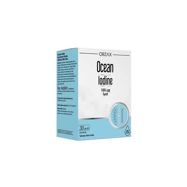 Orzax Ocean Iodine 150 μg İyot Takviye Edici Gıda 30 ml - Farmareyon